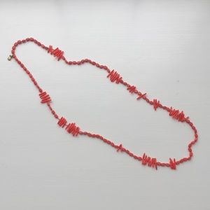 J. Crew necklace “coral” summer